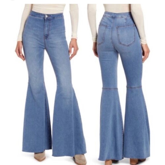 Free People Denim - Free People Float on Flare Bell Bottom Jeans